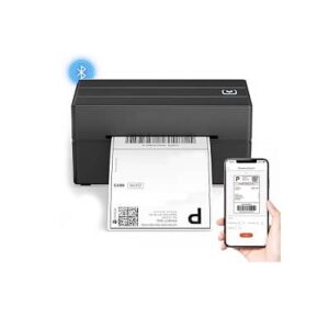 Refurbished Printer Bluetooth Thermal Label Printer, 130 Wireless for Shipping Packages